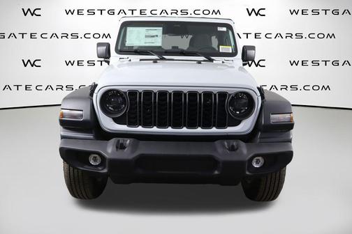 Bright White Clearcoat 2026 Jeep Wrangler Sport S