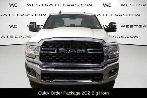 Bright White Clearcoat 2024 RAM 2500 Big Horn Crew Cab 4x4 6'4' Box