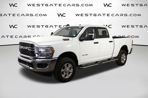 Bright White Clearcoat 2024 RAM 2500 Big Horn Crew Cab 4x4 6'4' Box