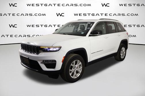 Bright White Clearcoat 2023 Jeep Grand Cherokee Limited