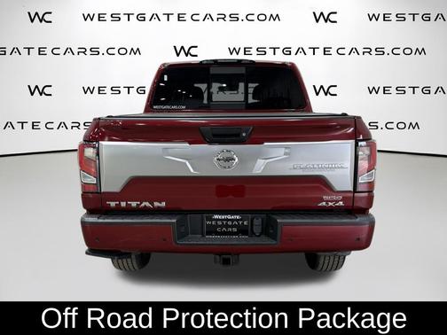 Cardinal Red Metallic 2021 Nissan Titan Platinum Reserve