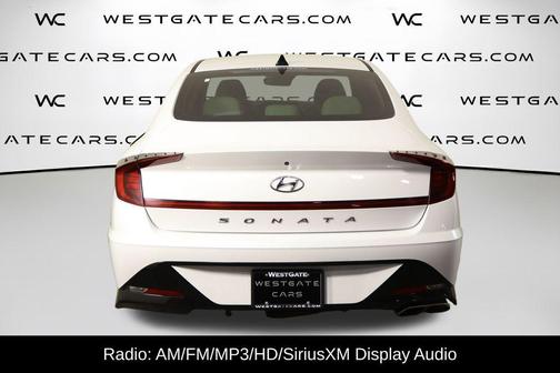 Quartz White 2022 Hyundai SONATA SEL