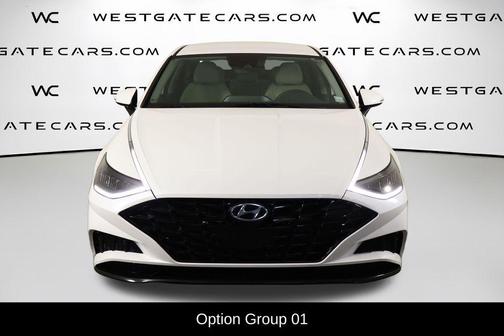 Quartz White 2022 Hyundai SONATA SEL