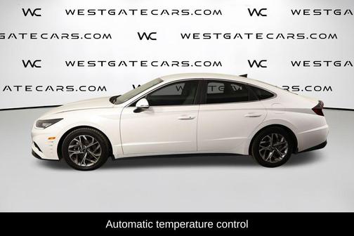 Quartz White 2022 Hyundai SONATA SEL