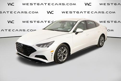 Quartz White 2022 Hyundai SONATA SEL