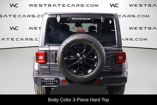 Granite Crystal Clearcoat Metallic 2025 Jeep Wrangler 4xe Sahara