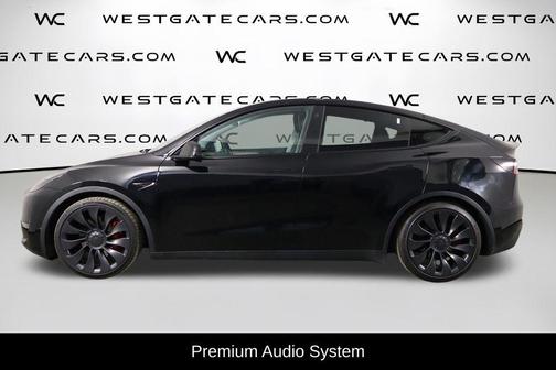 Black 2023 Tesla Model Y Performance