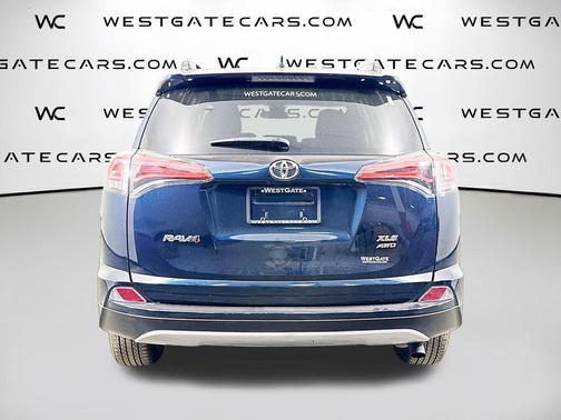 Galactic Aqua Mica 2018 Toyota RAV4 XLE