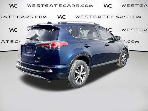 Galactic Aqua Mica 2018 Toyota RAV4 XLE