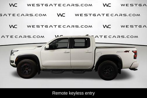Glacier White 2025 Nissan Frontier PRO-4X