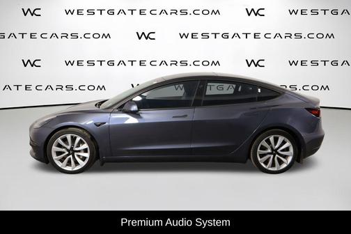 Gray 2020 Tesla Model 3 Long Range