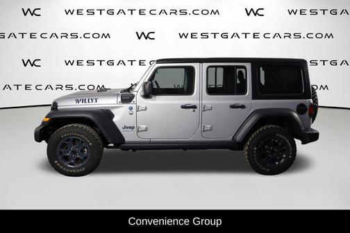 Silver Zynith Clearcoat 2023 Jeep Wrangler 4xe Base