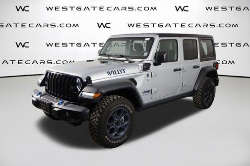 Silver Zynith Clearcoat 2023 Jeep Wrangler 4xe Base