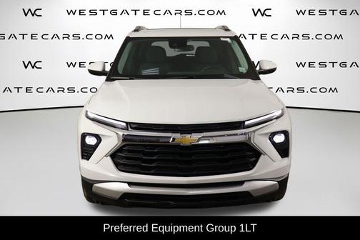Summit White 2024 Chevrolet Trailblazer LT