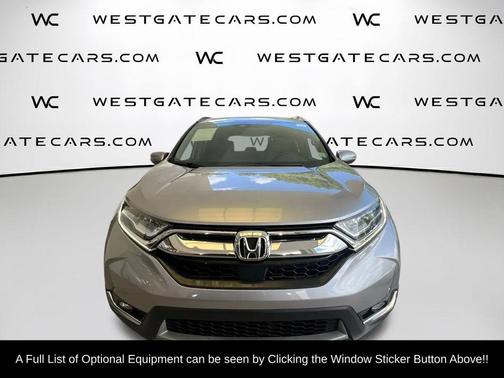 Lunar Silver Metallic 2017 Honda CR-V Touring
