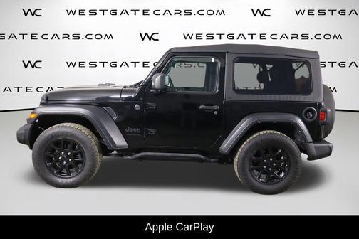 Black Clearcoat 2022 Jeep Wrangler Sport S