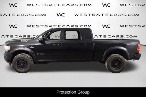 Diamond Black Crystal Pearlcoat 2021 RAM 3500 Big Horn Mega Cab 4x4 6'4' Box