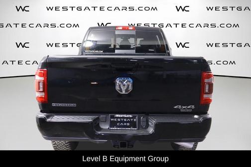 Diamond Black Crystal Pearlcoat 2021 RAM 3500 Big Horn Mega Cab 4x4 6'4' Box