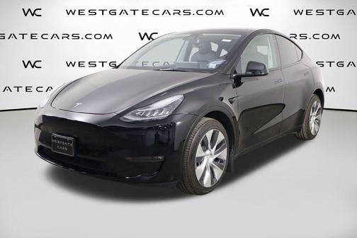 Solid Black 2021 Tesla Model Y Long Range Dual Motor All-Wheel Drive