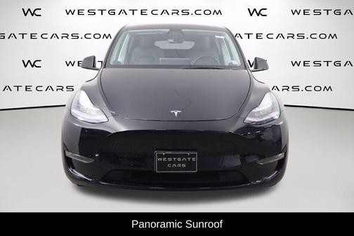 Solid Black 2021 Tesla Model Y Long Range Dual Motor All-Wheel Drive