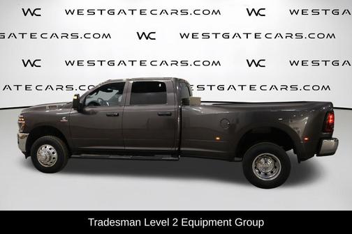 Granite Crystal Metallic Clearcoat 2025 RAM 3500 Tradesman Crew Cab 4x4 8' Box