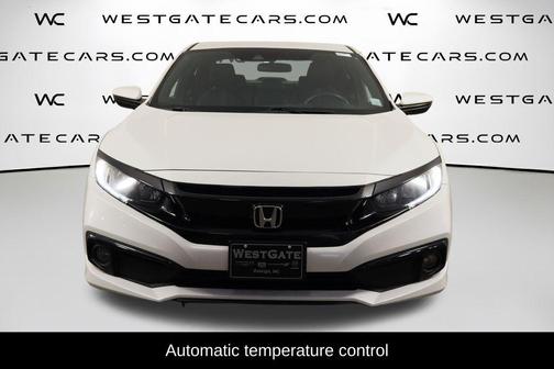 White 2021 Honda Civic Sport