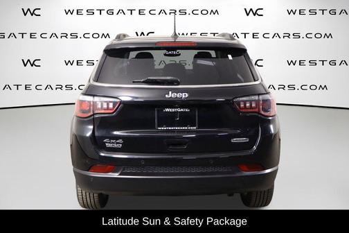 Diamond Black Crystal Pearlcoat 2020 Jeep Compass Latitude