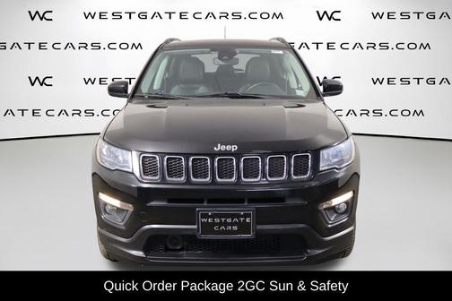 Diamond Black Crystal Pearlcoat 2020 Jeep Compass Latitude