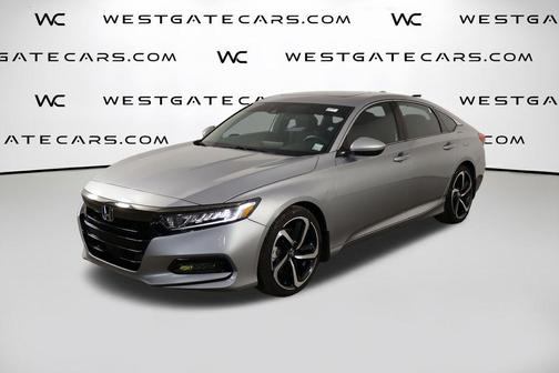 Lunar Silver Metallic 2018 Honda Accord Sport 2.0T