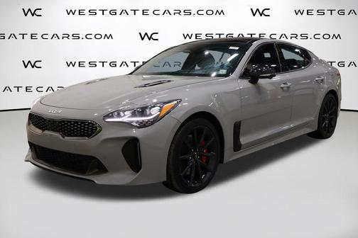 Ceramic Silver 2022 Kia Stinger GT2