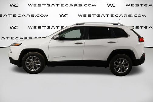 Bright White Clearcoat 2018 Jeep Cherokee Latitude Plus