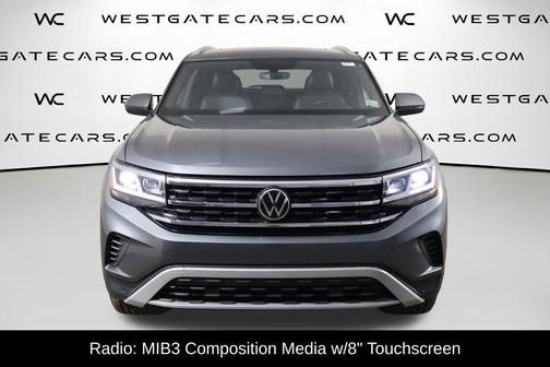 Silver Metallic 2021 Volkswagen Atlas Cross Sport 2.0T SE w/Technology 4MOTION