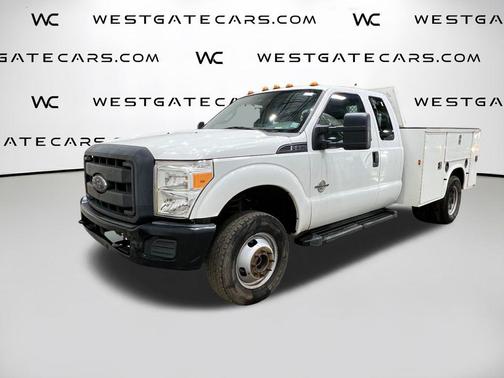OXFORD WHITE 2014 Ford F-350 XL
