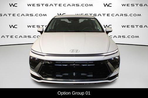 Serenity White 2025 Hyundai SONATA SEL