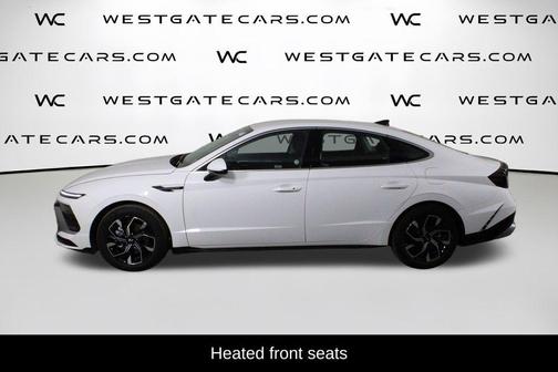 Serenity White 2025 Hyundai SONATA SEL