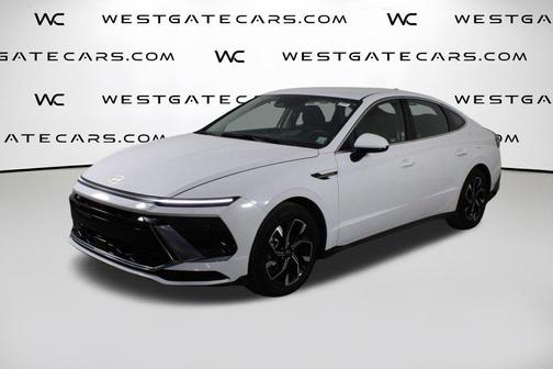 Serenity White 2025 Hyundai SONATA SEL