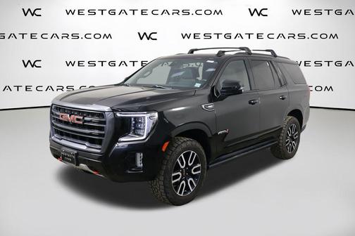 Onyx Black 2021 GMC Yukon 4WD AT4