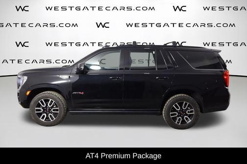 Onyx Black 2021 GMC Yukon 4WD AT4