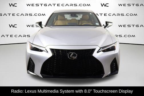 Iridium Silver 2025 Lexus IS 350 F SPORT Design