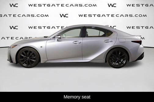 Iridium Silver 2025 Lexus IS 350 F SPORT Design