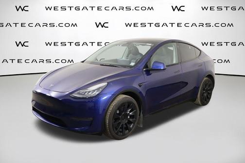 Deep Blue Metallic 2023 Tesla Model Y Long Range Dual Motor All-Wheel Drive