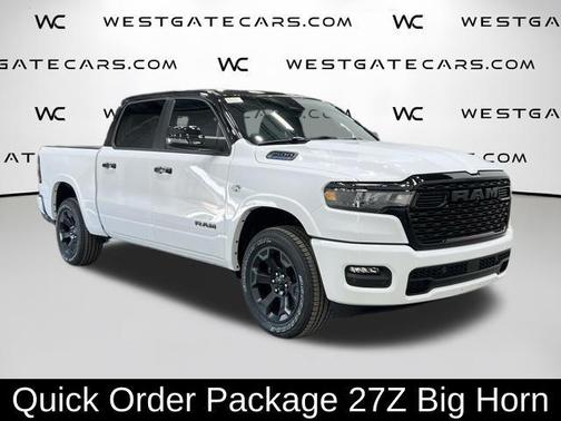 Bright White Clearcoat 2026 RAM 1500 Big Horn/Lone Star