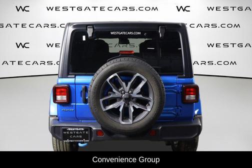 Hydro Blue Pearlcoat 2024 Jeep Wrangler 4xe Sport S
