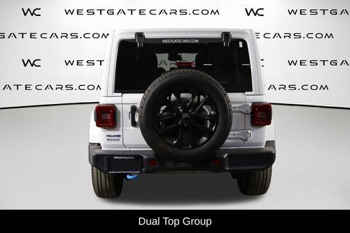 Bright White Clearcoat 2024 Jeep Wrangler 4xe Sahara