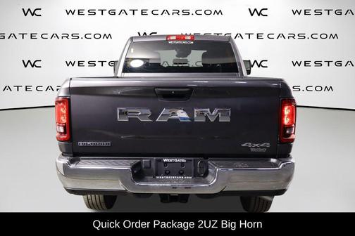 Granite Crystal Metallic Clearcoat 2026 RAM 2500 Big Horn Crew Cab 4x4 6'4' Box