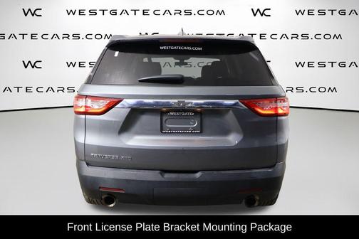 Satin Steel Metallic 2021 Chevrolet Traverse LS