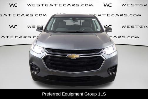 Satin Steel Metallic 2021 Chevrolet Traverse LS