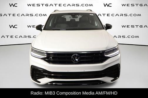 Opal White Pearl 2024 Volkswagen Tiguan 2.0T SE R-Line Black 4MOTION