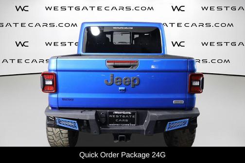Hydro Blue Pearlcoat 2021 Jeep Gladiator Overland