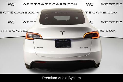 Pearl White Multi-Coat 2023 Tesla Model Y Long Range Dual Motor All-Wheel Drive